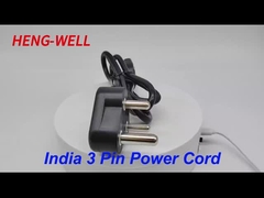 India 3PIN POWER CORD