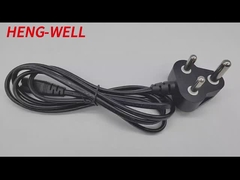 Customized 16A 250V 3Pin PVC India Power Extension Cord