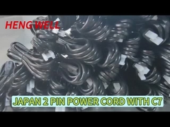 Japan 2 pin power cord with c7