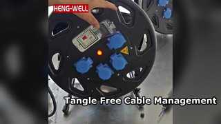 Retractable Cable Reel Safety and Durability Test