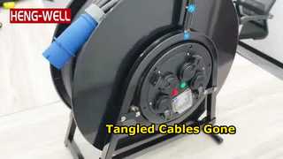 Tangle Free Cable Reel Solution