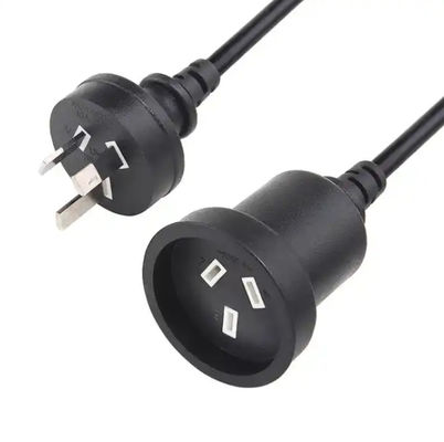 Australia AU Power Cord 3 Pin Plug 10A 250V To IEC 320 C13 AC Cable