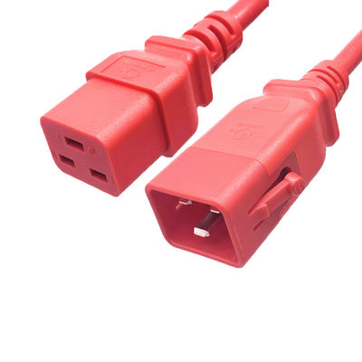 16A 250V UL Listed Power Cord , C19C20P With Lock,Home Appliance Power Cord