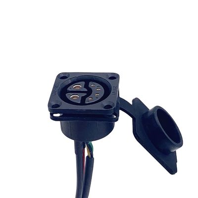 2 4 Pin Electric Bike Connector For New Energy Battery Ebike Dustproof