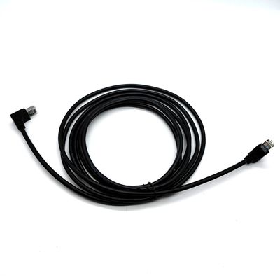 Jumper 90 Degree Cat5E FTP 28AWG 4PAIRS Ethernet Cable RJ45 Patch Cord Cable for Lan Network Oem Service