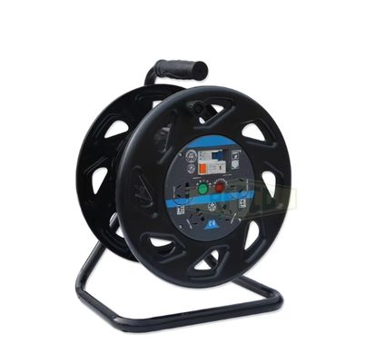 4 Sockets IP44 Retractable Cable Customized Length  Extension  Heavy-duty Industrial Waterproof Cable Reel  Extension Cord Reel