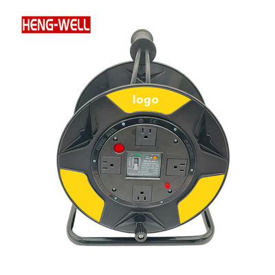 Retractable Cable Reel with Sockets Extension Power Cable 100m 50m 40m 25m 10m IP20 for Workshop Home Use